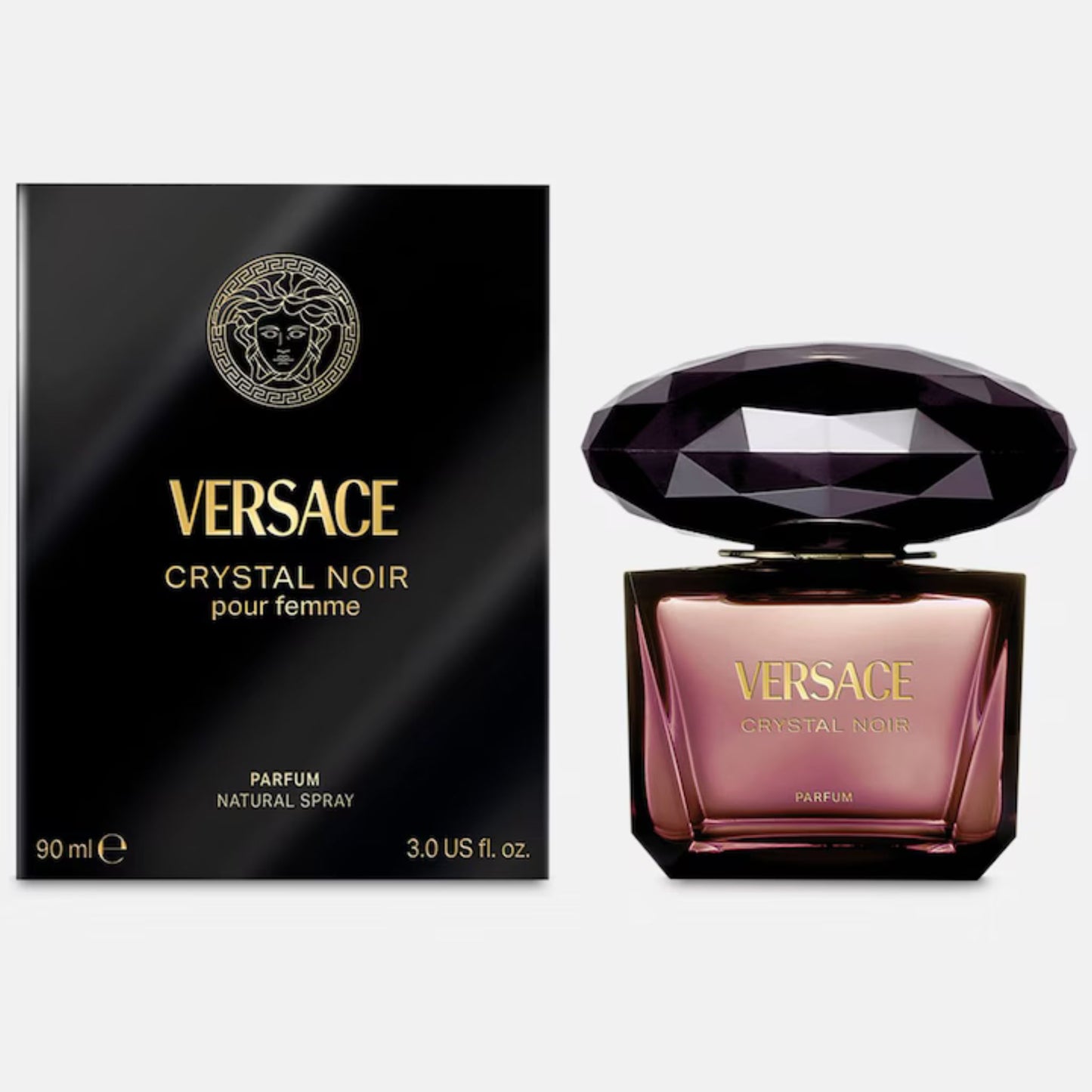 Versace Crystal Noir Parfum Mujer 90ml