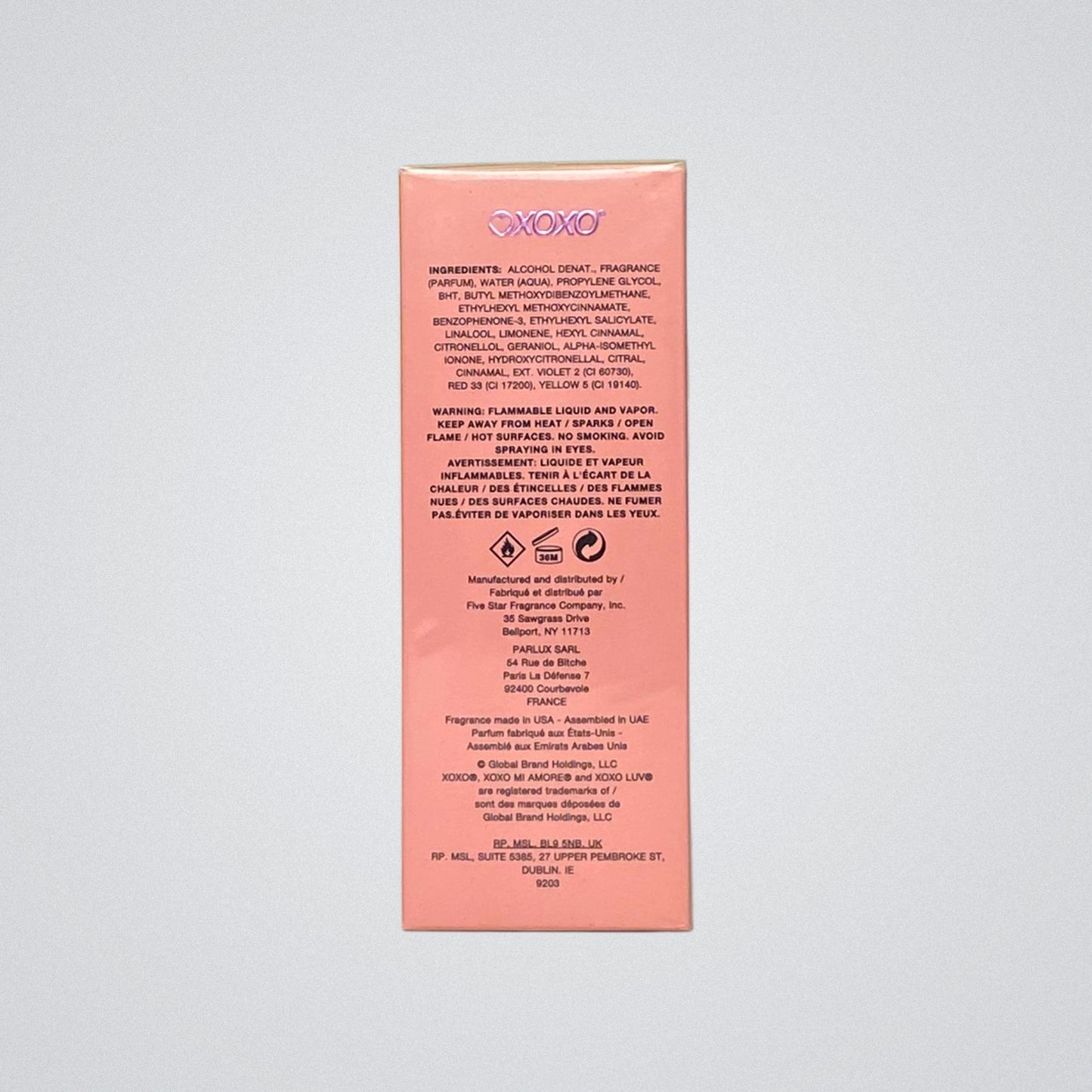 Xoxo by Xoxo Eau de Parfum Mujer, Presentación de 90ml, Original con envío gratis en México.