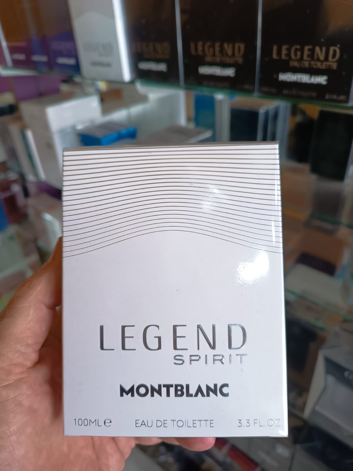 Montblanc Legend Spirit Eau de Toilette Hombre 100ml - Perfumería Castillo de Francia