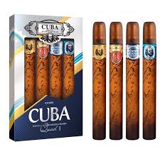 SET CUBA 4*35 (GOLD,ROYAL,WINNER,SHADOW)EAU TOILETTE HOMBRE