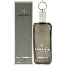 LAGERFELD CLASSIC GREY BY LAGERFELD  EAU DE TOILETTE HOMBRE 100ML - Perfumería Castillo de Francia