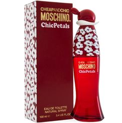 CHEAP AND CHIC PETALS BY MOSCHINO EAU DE TOILETTE MUJER 100ML - Perfumería Castillo de Francia