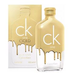 CK ONE GOLD BY CALVIN KLEIN EAU DE TOILETTE UNISEX 100ML - Perfumería Castillo de Francia