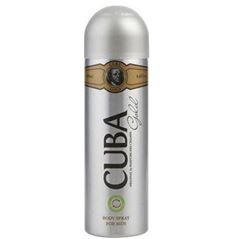CUBA GOLD BODY SPRAY BY PARFUMS DES CHAMPS  HOMBRE 200ML - Perfumería Castillo de Francia