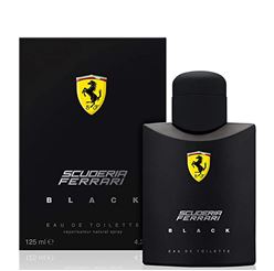 FERRARI SCUDERIA BLACK BY FERRARI EAU DE TOILETTE HOMBRE 100ML - Perfumería Castillo de Francia