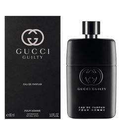 GUCCI GUILTY BY GUCCI EAU DE PARFUM HOMBRE 90ML - Perfumería Castillo de Francia