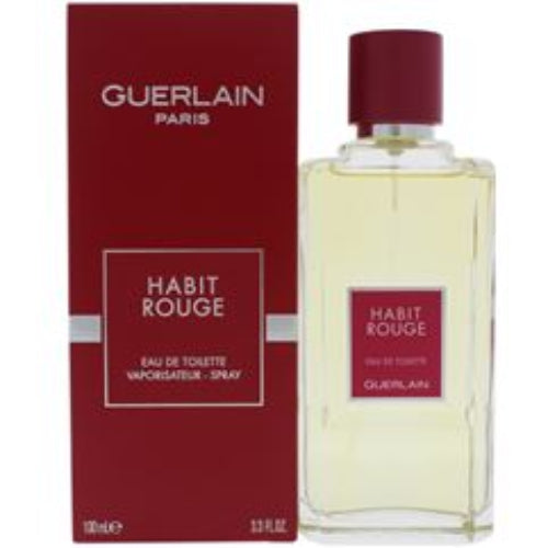 HABIT ROUGE BY GUERLAIN EAU DE TOILETTE HOMBRE 100ML - Perfumería Castillo de Francia