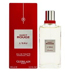 HABIT ROUGE L'EAU BY GUERLAIN EAU DE TOILETTE HOMBRE 100ML - Perfumería Castillo de Francia