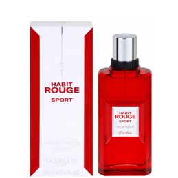 HABIT ROUGE SPORT BY GUERLAIN EAU DE TOILETTE HOMBRE 100ML - Perfumería Castillo de Francia