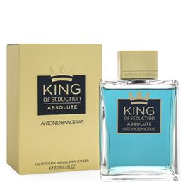 KING OF SEDUCTION ABSOLUTE BY ANTONIO BANDERAS EAU DE TOILETTE HOMBRE 200ML - Perfumería Castillo de Francia
