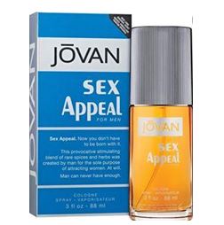 JOVAN SEX APPEAL BY COTY EAU DE COLONIA HOMBRE 88ML