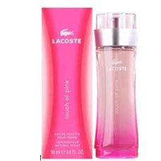 TOUCH OF PINK BY LACOSTE TOILETTE MUJER 90ML - Perfumería Castillo de Francia