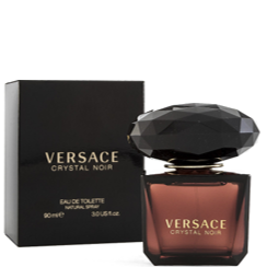 CRYSTAL NOIR BY VERSACE EAU DE TOILETTE MUJER  90ML - Perfumería Castillo de Francia