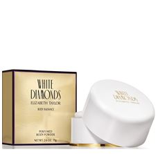 WHITE DIAMONDS BY ELIZABETH TAYLOR TALCO MUJER 75G - Perfumería Castillo de Francia