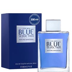 BLUE SEDUCTION FOR MEN BY ANTONIO BANDERAS EAU DE TOILETTE HOMBRE 200ML