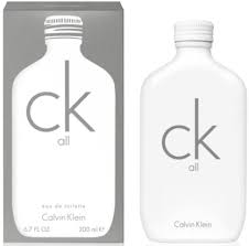 CK ALL BY CALVIN KLEIN  EAU DE TOILETTE UNISEX 200ML - Perfumería Castillo de Francia
